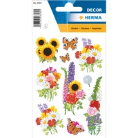 Herma Herma, Sticker DECOR moderne Blumen, 30 Stück