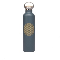 Bodhi Isolier-Trinkflasche 1l, Edelstahl anthrazit 1 St