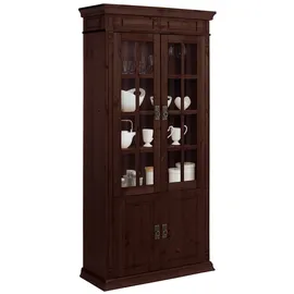 OTTO home Vitrine Vinales 96 x 39 x 196 cm Braun