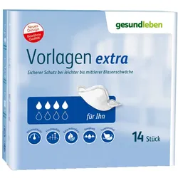 Gesund Leben Vorlagen Herren extra 8X10 St