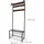 Relaxdays Garderobe Schuhbank 182 x 69 x 30 cm schwarz/braun