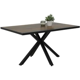 Z2 Esstisch Cleo, - braun ¦ Maße cm B: 90 H: 76