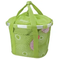 KLICKfix Bikebasket crystals lime