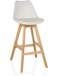 hjh LIVING Barhocker SCANDI HIGH Kunststoff ohne Armlehnen