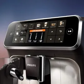 Philips 5400 Series LatteGo EP5447/90 Schwarz/Chrom