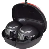 vidaXL Motorrad-Topcase 72 l Schwarz