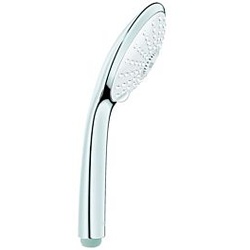 Grohe Euphoria Handbrause 27221001 chrom, 3 Strahlarten, ohne Durchflussbegrenzung
