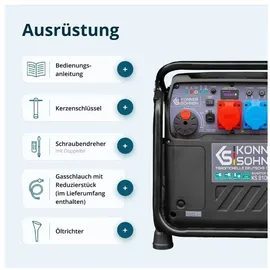 Könner & Söhnen KS 8100iEG schwarz