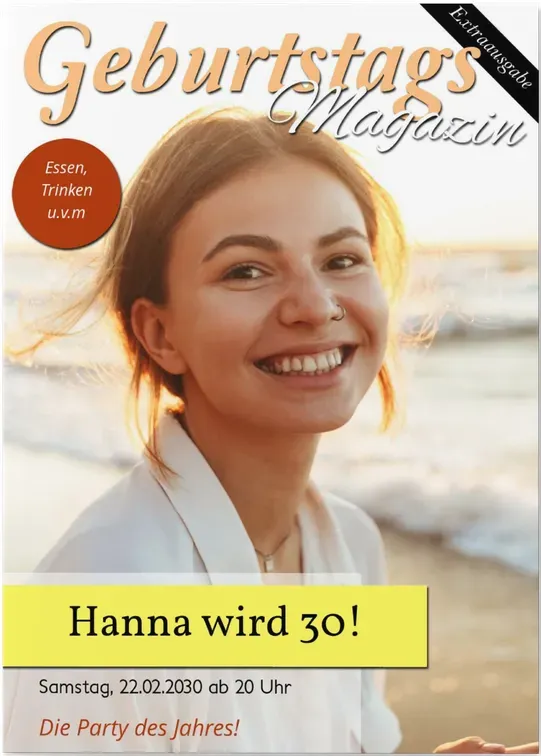 Karten zum Geburtstag online gestalten und bestellen - Magazin - Orange | Wunderkarten.de