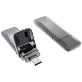 xlyne 7610000 USB-Stick 1 TB Grau 7610000 USB-C® (USB 3.2 Gen 2)