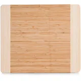 Zeller Schneidebrett Bamboo 34 x 29 cm Bambus Braun