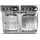 Yato Gastro Fritteuse 2x6L 2x3000W 425x580x305mm