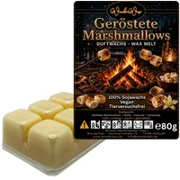 WonderWax Duftwachs WonderWax® Duftwachs 6 Würfel, (Geröstete Marshmallows), Duftrichtung: Geröstete Marshmallows