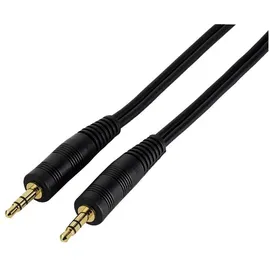 Hama Klinken-Kabel Stecker-Stecker 3,5mm Stereo 1,5m (89288)