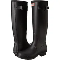 Hunter Original Große, Damen Regenstiefel - Schwarz - 40 - 40 EU