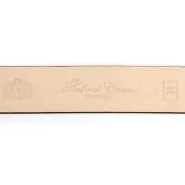 Anthoni Crown Damengürtel Leder schwarz 100