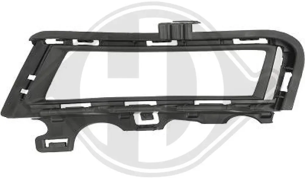 DIEDERICHS Lüftungsgitter, Stoßfänger 2216049 links für VW