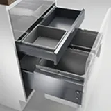 Naber Cox® Base 360 K/600-2 mit Base-Board ohne Biodeckel, anthrazit, ...