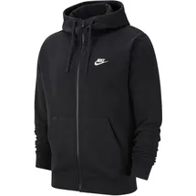Nike Sportswear Club French Terry Kapuzenjacke black/white XL