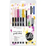 Tombow Blended Lettering Set Good Vibes Malset farbsortiert 6 Farben