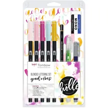 Tombow Blended Lettering Set Good Vibes Malset farbsortiert 6 Farben