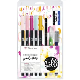 Tombow Blended Lettering Set Good Vibes Malset farbsortiert 6 Farben