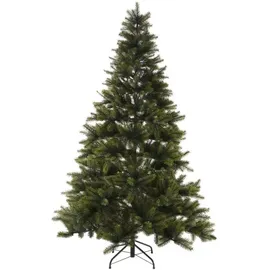 Creativ deco Künstlicher Weihnachtsbaum Weihnachtsdeko aussen, künstlicher Christbaum, Tannenbaum, von höchster Qualität grün 150 cm