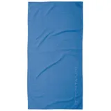 Tom Tailor Unisex Mikrofaser Fitnesstuch, 70x140 cm, blau, Uni, Gr. 70X140