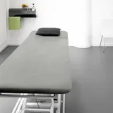 Traumschlaf Frottee Liegenbezug für Behandlungsliegen ca. 65x190 cm, grau - grau