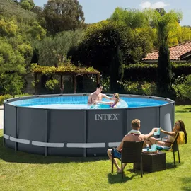 Intex Ultra XTR Frame Pool Set 488 x 122 cm inkl. Sandfilteranlage 26326GN