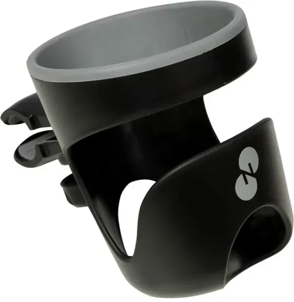 Universal cup holder for strollers tightenable