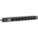 Intellinet Network Solutions Steckdosenleiste 2 m Schwarz 8 St.