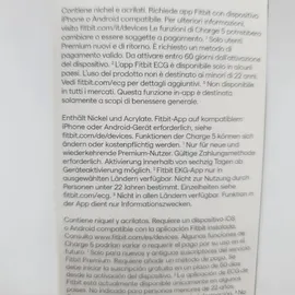 Fitbit Charge 5 schwarz/edelstahl graphit