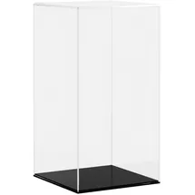 vidaXL Vitrine 20 x 20 x 38 cm Transparent