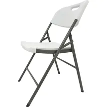 Hti-Living Klappstuhl Metall weiß 1 Stück