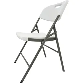Hti-Living Klappstuhl Metall weiß 1 Stück