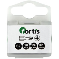 EDE Bit 1/4" DIN3126 C6,3 PH 1x25mm Torsion a10Stk.