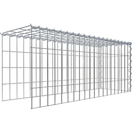 Gabiona Gabione-Anbaukorb Typ 4 40 x 100 x 30 cm Maschenw 5 x 10 cm