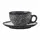 Maxwell & Williams Kaffeetasse mit Untertasse 0,25 l Schwarz 10 St.