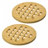 Westmark Untersetzer, Untersetzer rund 2er Set 2 x, Pfannenuntersetzer)