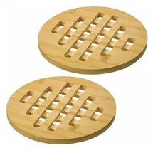 Westmark Untersetzer, Untersetzer rund 2er Set 2 x, Pfannenuntersetzer)