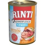 RINTI Kennerfleisch Junior Dose | Huhn 12 x 400 g