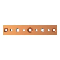 Striebel & John ZX1226 Cu-Schienen 40x10mm, L: 215mm Kupferschiene, lose Lieferung 2CPX042273R9999