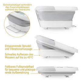 Medisana FS 886 | faltbares Fußsprudelbad