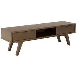 Actona A-Line TV-Lowboard 150 x 40 x 45 cm Grau Spanplatte