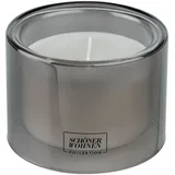 Schöner Wohnen Cedar M Duftkerze 7 cm grau