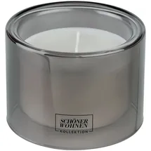 Schöner Wohnen Cedar M Duftkerze 7 cm grau