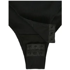 URBAN CLASSICS Rib Puffer Sleeve Body Schwarz XL