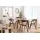 miliboo Vintage oval 160 x 76 x 90 cm Nussbaum