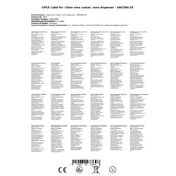 Glühweinspender ANCONA 30
